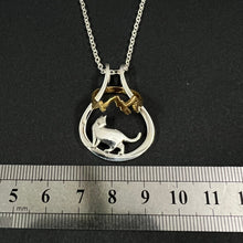 Load image into Gallery viewer, Cat Ring Holder Necklace