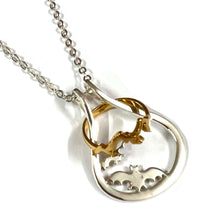 Load image into Gallery viewer, Bat Ring Holder Necklace