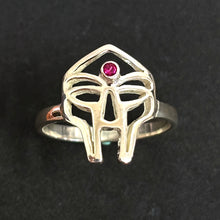 Load image into Gallery viewer, MF Doom Mask Ring
