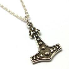Load image into Gallery viewer, Mjolnir Thor Hammer Necklace