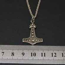 Load image into Gallery viewer, Mjolnir Thor Hammer Necklace
