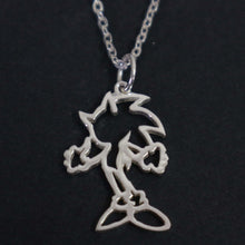 Load image into Gallery viewer, Shadow the Hedgehog Pendant Necklace