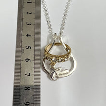 Load image into Gallery viewer, Western Dragon Ring Holder Necklace