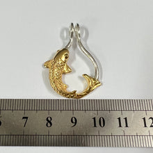 Load image into Gallery viewer, KOI Fish Ring Holder Necklace