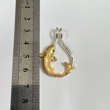 Load image into Gallery viewer, KOI Fish Ring Holder Necklace