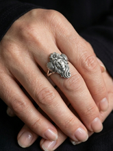 Load image into Gallery viewer, Silver Goddess Venus Ring