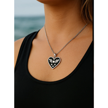 Load image into Gallery viewer, Deltarune Silver Necklace