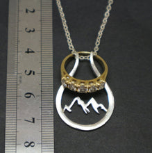 Load image into Gallery viewer, Mountain Ring Holder Necklace