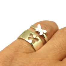 Load image into Gallery viewer, Butterfly Couple Promise Ring
