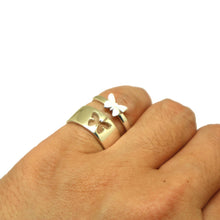 Load image into Gallery viewer, Butterfly Couple Promise Ring
