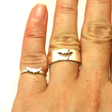 Load image into Gallery viewer, Bat Promise Ring for Couples