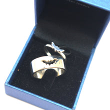 Load image into Gallery viewer, Bat Promise Ring for Couples