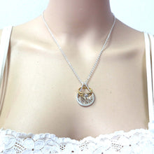 Load image into Gallery viewer, Personalized Rune Ring Holder Necklace