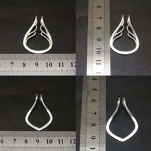 Load image into Gallery viewer, Silver Ring Holder Necklace