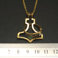 Load image into Gallery viewer, Thor Hammer Ring Holder Necklace