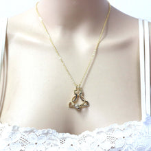 Load image into Gallery viewer, Thor Hammer Ring Holder Necklace
