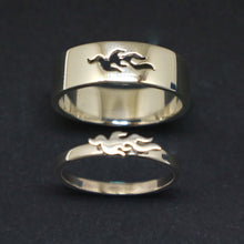 Load image into Gallery viewer, Fire Couple Promise Ring