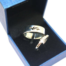 Load image into Gallery viewer, Fire Couple Promise Ring