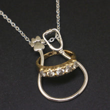 Load image into Gallery viewer, Vet Stethoscope Ring Holder Necklace
