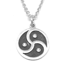 Load image into Gallery viewer, Silver Black BDSM Necklace