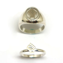 Load image into Gallery viewer, Silver Black Lives Matter Ring