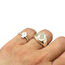 Load image into Gallery viewer, Silver Black Lives Matter Ring