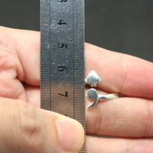 Load image into Gallery viewer, Ace of Spades Semicolon Ring