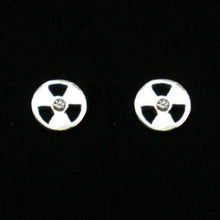 Load image into Gallery viewer, Silver Radiologist Technologist Stud Earring