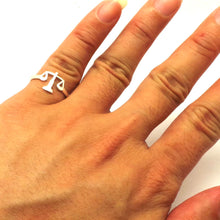 Load image into Gallery viewer, Silver Lawyer Graduation Ring