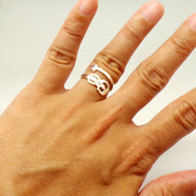 Load image into Gallery viewer, Sterling Silver Guitar Ring