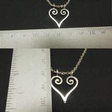 Load image into Gallery viewer, Silver Ring Holder Necklace