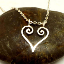 Load image into Gallery viewer, Silver Ring Holder Necklace