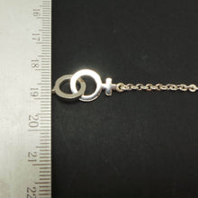 Load image into Gallery viewer, Silver Gay Male Symbol Bracelet Bangle