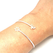 Load image into Gallery viewer, Star of David Bat Mitzvah Bracelet