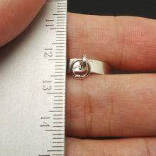 Load image into Gallery viewer, 4mm Silver Ring of O Bdsm Collar Ring