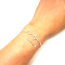 Load image into Gallery viewer, Optometrist Eye Glasses Heartbeat Bracelet