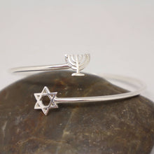 Load image into Gallery viewer, Star of David Bat Mitzvah Bracelet