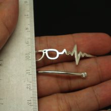 Load image into Gallery viewer, Optometrist Eye Glasses Heartbeat Bracelet
