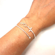 Load image into Gallery viewer, Optometrist Eye Glasses Heartbeat Bracelet