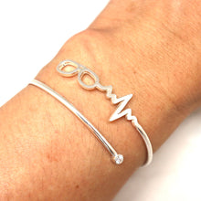 Load image into Gallery viewer, Optometrist Eye Glasses Heartbeat Bracelet