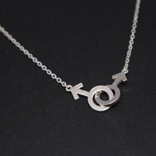 Load image into Gallery viewer, Gay Pride Male Symbol Necklace Choker