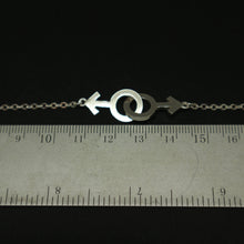 Load image into Gallery viewer, Gay Pride Male Symbol Necklace Choker
