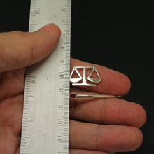 Load image into Gallery viewer, Silver Lawyer Scale Of Justice Bracelet