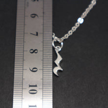 Load image into Gallery viewer, Music Rest Note Necklace Pendant