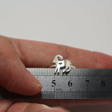 Load image into Gallery viewer, Silver Goat Ring
