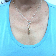 Load image into Gallery viewer, Nurse Stethoscope Ring Holder Necklace