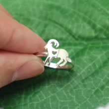 Load image into Gallery viewer, Silver Goat Ring
