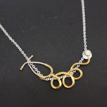 Load image into Gallery viewer, Stethoscope Nurse Graduation Necklace