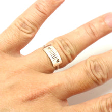 Load image into Gallery viewer, Silver Jeep and Heart Ring