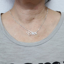 Load image into Gallery viewer, Registered Nurse Stethoscope Necklace